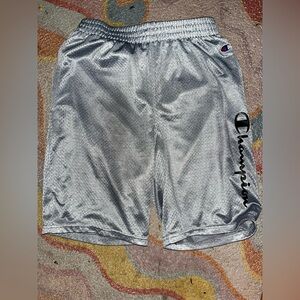 Champion Gray Men's Basketball Shorts